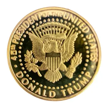 2018 Donald Trump Liberty Gold Plated Coin
