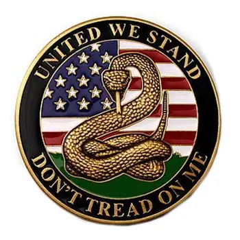 Dont Tread Me Liberty Challenge Gold Coin