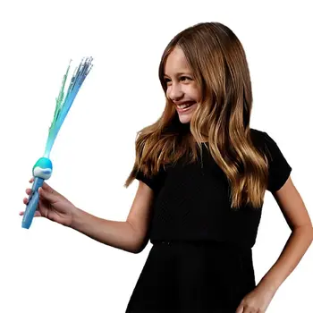 Light Up Fiber Optic Dolphin Flashing Wand