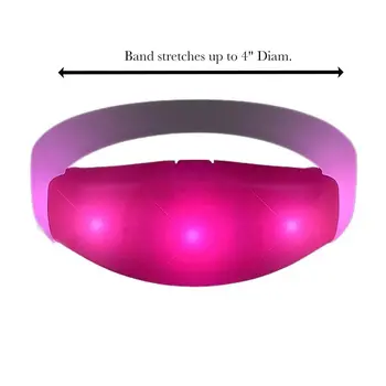 Rubber Frosted Pink Bracelet