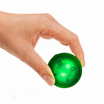 LED Impact Activated Bouncy Ball Green
