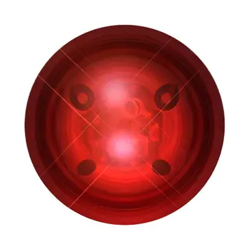LED Impact Activated Bouncy Ball Red
