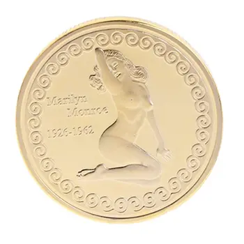 Marilyn Monroe Commemorative Souvenir Gold Coin