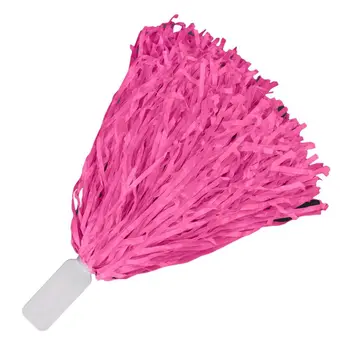 Non Light Up Short Handle Cheer Pom poms Pink