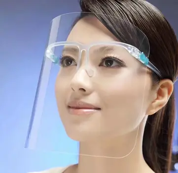 Transparent Full Face Shield Dust Proof Anti Droplets for Optimal Protection