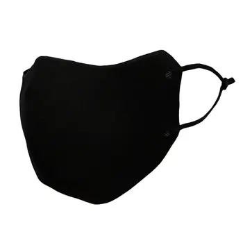 Reusable Adjustable Black Face Mask for Adults