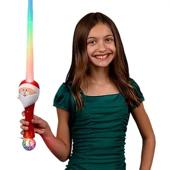 Light Up Expandable Santa Prism Sword Saber