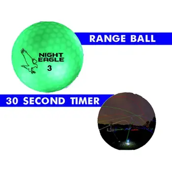 30 Second LED Golf Ball Pack of 24 Green