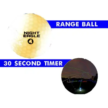 30 Second LED Golf Ball Pack of 24 White