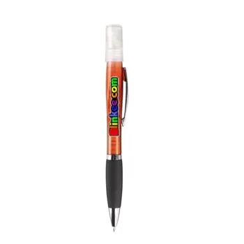 Customizable Red Sanitizer Spray Pen 2 in 1 Pack of 150