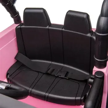 Light Up 3 Speeds Ride on Car 12V with Remote Control Pink