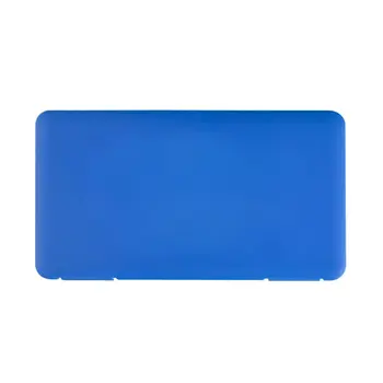 Pack of 150 Printable Antibacterial Plastic Face Mask Case with 5 Disposable Masks Blue