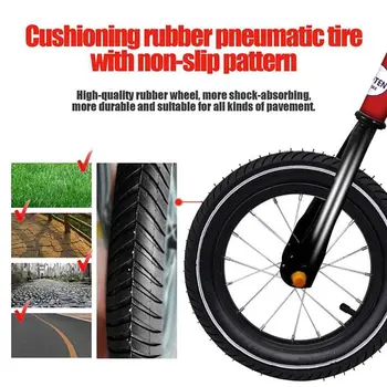 Stainless Steel Eco Friendly Kitpoten Balance Bike without Pedal for Kids