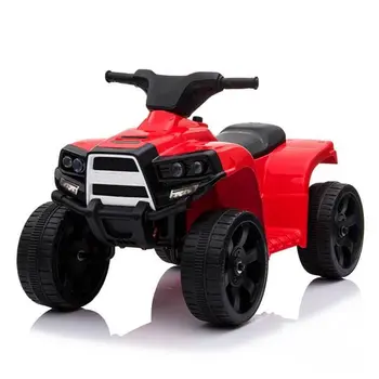 LED Kids Ride on Battery Powered ATV 4 Wheels Red