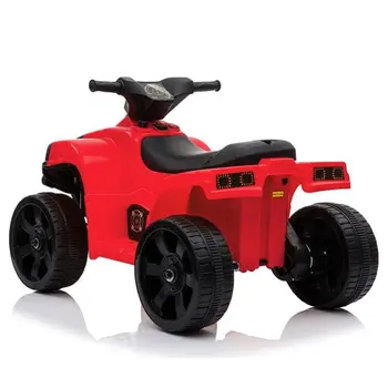 LED Kids Ride on Battery Powered ATV 4 Wheels Red