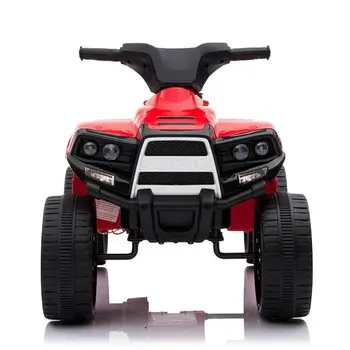 LED Kids Ride on Battery Powered ATV 4 Wheels Red