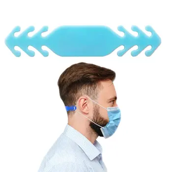 Pack of 250  Plastic Face Mask Ear Saver 3 Positions Light Blue