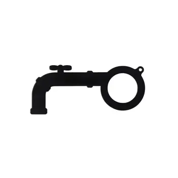 Pack of 250 Imprint Shaped No Touch Tool Carry On Door Opener Pipe