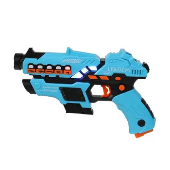 4 Packs Small Laser Machine Shot Laser Gun with Vest