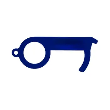 Pack of 250 Custom No Touch Tool Key Chain Door Opener ATM Blue