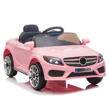 Childrens Remote Control Car LED Lights 12V 2.4GHZ Pink