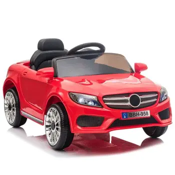 Childrens Car Remote Control LED Lights 12V 2.4GHZ Luscious Red