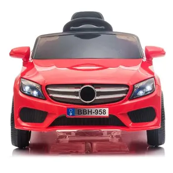 Childrens Car Remote Control LED Lights 12V 2.4GHZ Luscious Red