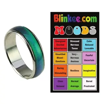 Free (almost) Mood Ring with Mood Ring Color Chart