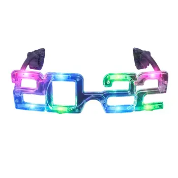 2022 Happy New Year Light Up Party Sunglasses