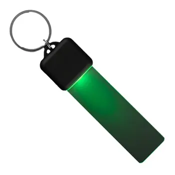 Light Up Keychain Green LED