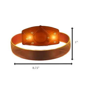 Universe Orange Glow LED Bracelet