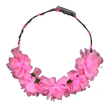 Light Up Perfect Infinite Pink Fairy Halo Crown