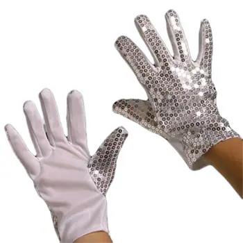 Pack of 50 Non Light Up Jacko Thriller Beat It Billie Jean Right Hand Sequin Glove