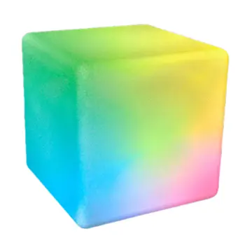 Huge LED Cube Light Chair Stool Table Furniture