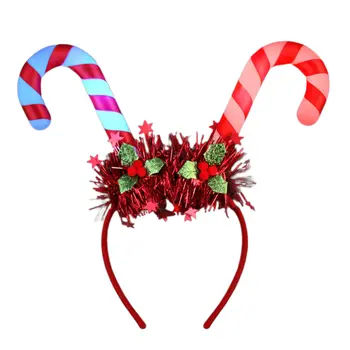 Light Up Candy Cane Headband
