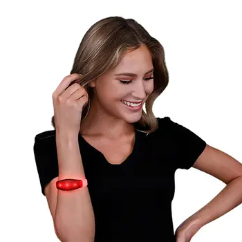 Rubber Frosted Red Bracelet