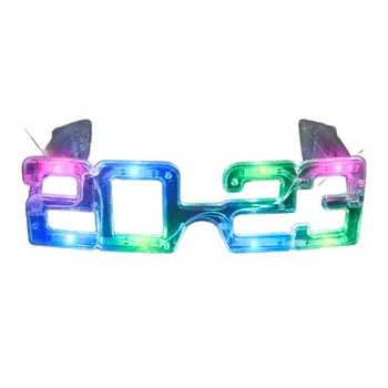 2023 Happy New Year Light Up Party Glasses
