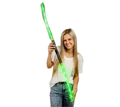 45 Inches Double Blade Light Up Giant Ninja Swords