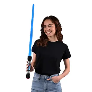 Galactic LED Expandable Blue Light Saber Sword