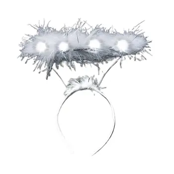 White Angel Halo Headband