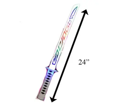 Light Up Ninja Samurai Sword