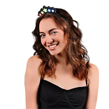Light Up Sparkling Stars Headband
