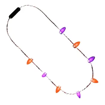 Flashing Wearable Halloween Lights Necklace