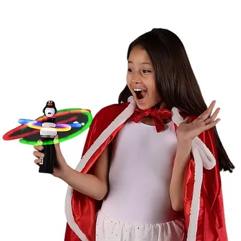 Spinning Orbit LED Penguin Light Up Wand