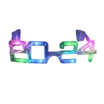 2024 Happy New Year Light Up Party Glasses