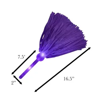 LED Team Spirit Pom Pom Purple