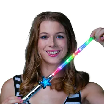 Light Up Blue Star Wand