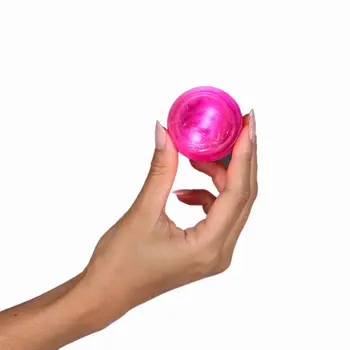 LED Impact Activated Bouncy Ball Pink