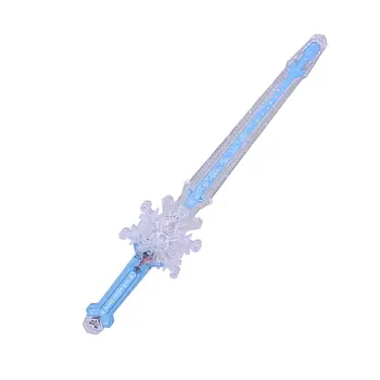 Crystal Snowflake Light Up Sword Wand