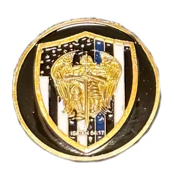 Tennessee Law Enforcement Training Officers Association Gold Plated Coin